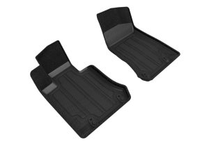 Mercedes-Benz GLC-Class Floor Mats - Front - 3D MAXpider - Elegant Hybrid - Black - `16-`21 Mercedes-Benz GLC-Class Floor Mats - Front - 3D MAXpider - Elegant Hybrid - Black - `16-`21